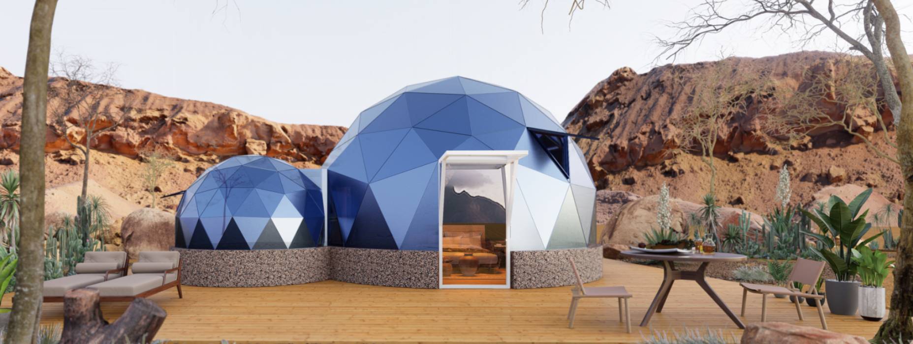 彭阳县球形智能光伏玻璃星空房